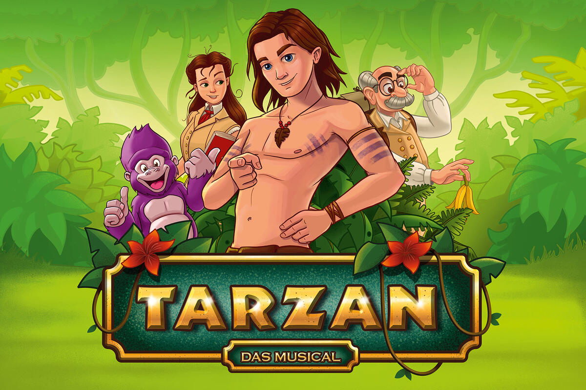 Bild vergrößern: Das Plakat zur Theateraufführung Tarzan das Musical