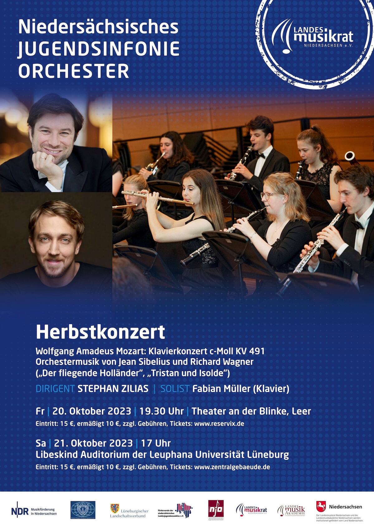 Bild vergrößern: Herbstkonzert des Niedersächsischen Jugendsinfonieorchester